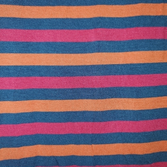 STRIPED Lularoe Julia NEW Large - Picture 4 of 5
